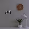چراغ دیواری نئون دیزاین طرح Game-Controller-BL_WHT