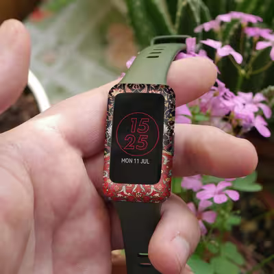 برچسب ماهوت طرح Persian_Carpet_Red مناسب برای ساعت هوشمند هوآوی Band 7