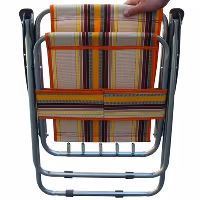 صندلی تاشو مدل ساحلی کاور دار 5 فنره