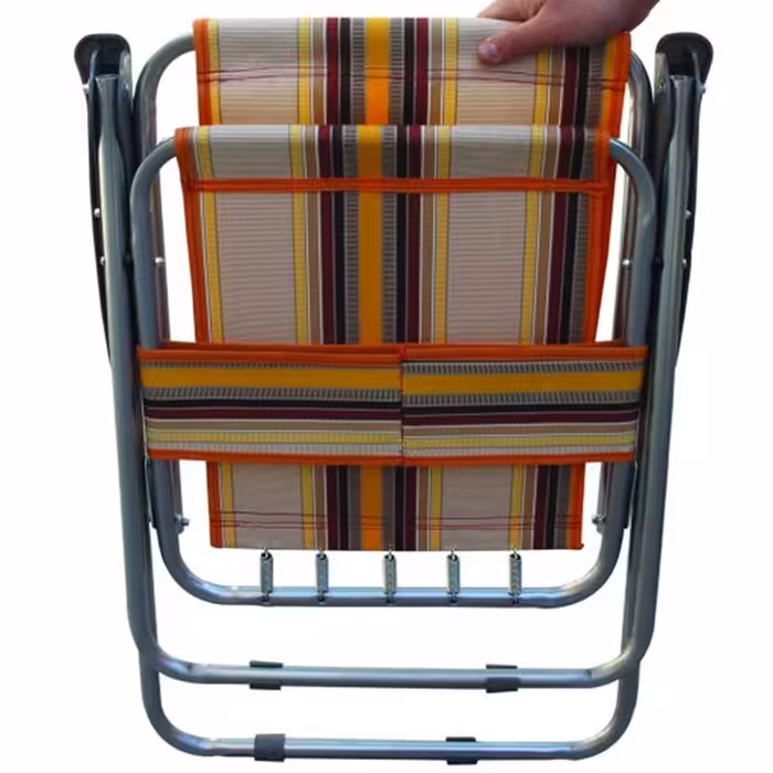 صندلی تاشو مدل ساحلی کاور دار 5 فنره