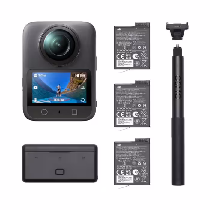 دوربین اکشن 360 پک ادونچر کمبو DJI Osmo 360 Action Camera Adventure Combo