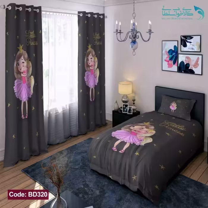 روتختی طرح پرنسس یکنفره کد BD320