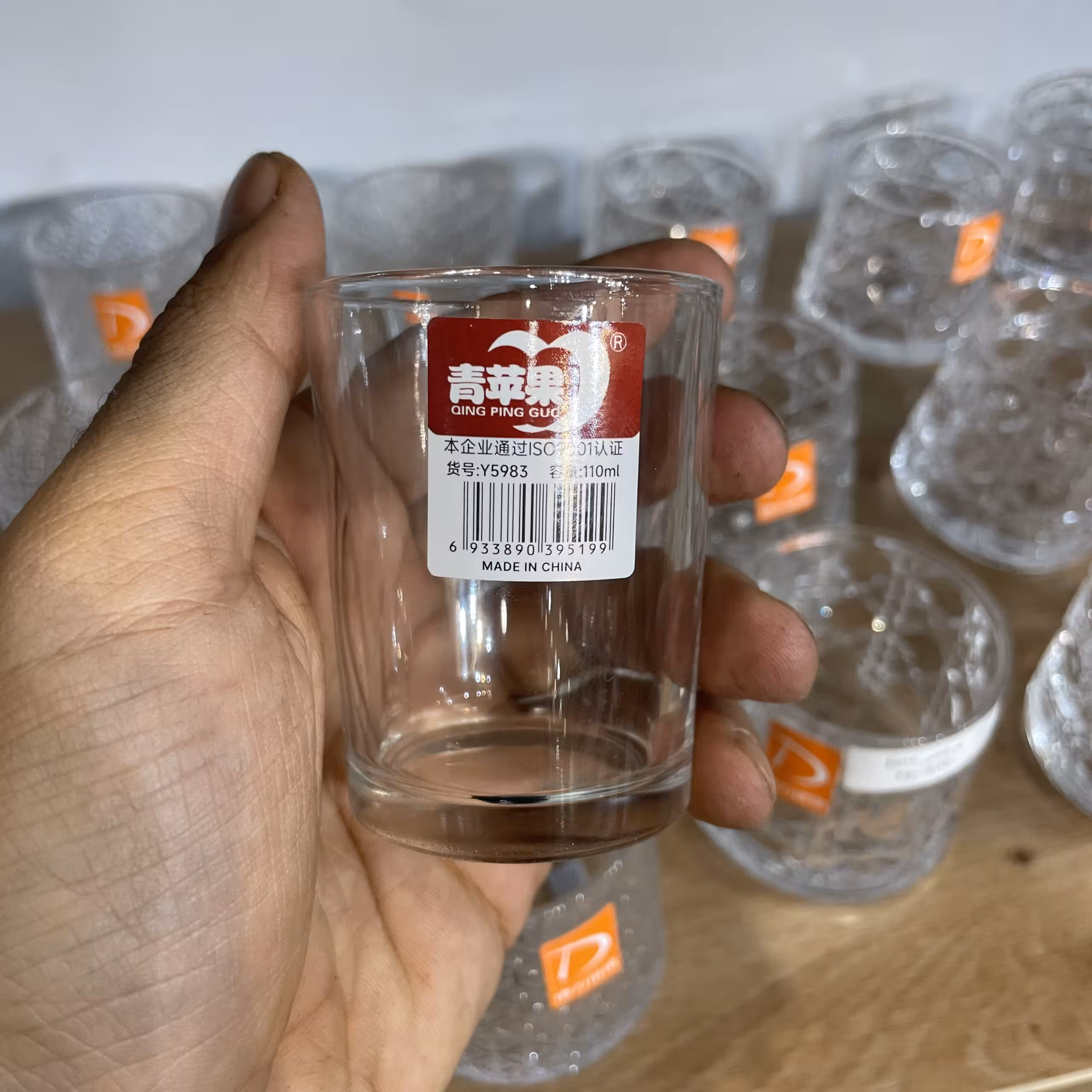 شات دِلی طرح استوانه‌ای – ست 6 عددی Deli Glass