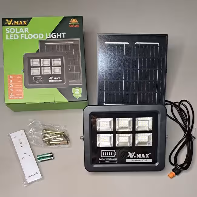 چراغ خیابانی خورشیدی SMD ویمکس PT01-50W