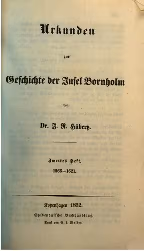 خرید و دانلود نسخه کامل کتاب Urkunden zur Geschichte der Insel Bornholm / 1566 - 1621