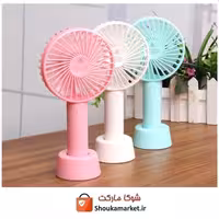 پنکه دستی پایه دار Eternal کارکرد با کابل USB و باتری 3 سرعته EFA-009