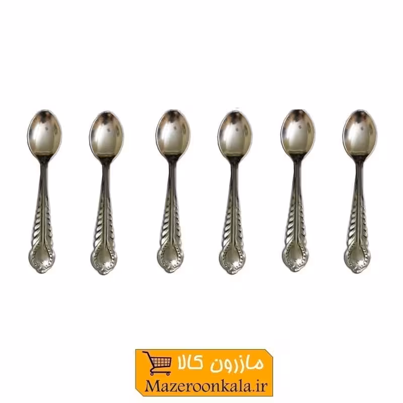 قاشق چایخوری استیل ارزان قیمت تولید چین ست 6 و 12 عددی HGS-010