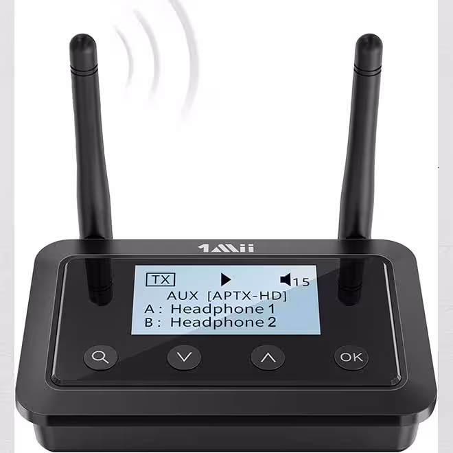 گیرنده و فرستنده صوتی بلوتوث وان می  1MII Bluetooth Transmitter Receiver B03