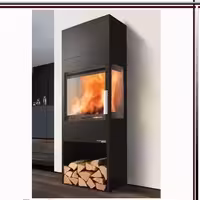 بخاری هیزمی طرح بوران ویلا سازه ارسال با باربری پس کرایه