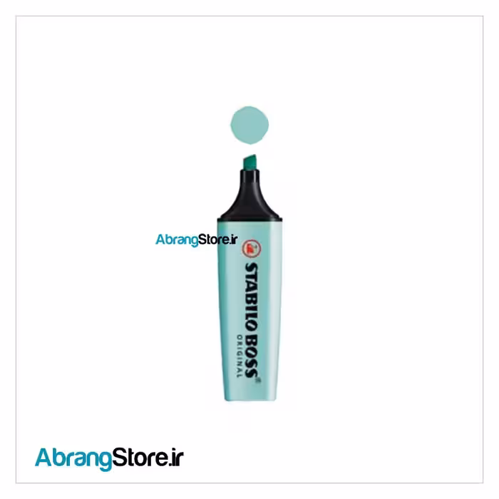 ماژیک علامت زن استابیلو باس پاستلی سبزآبی