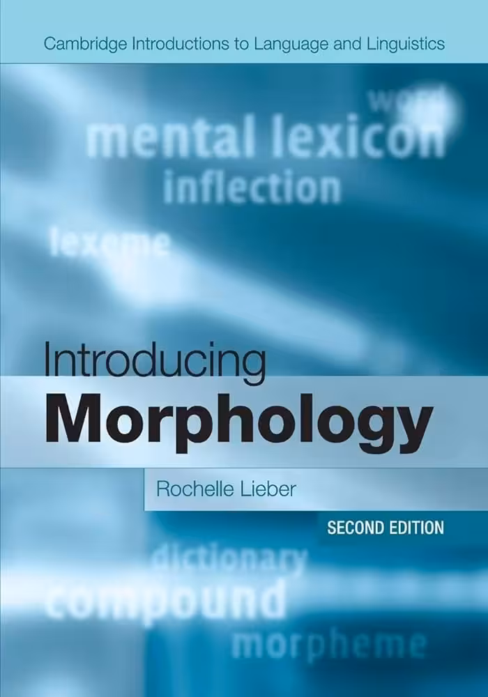 اینترودوسینگ مورفولوژی ویرایش دوم | کتاب انگلیسی Introducing Morphology Second Edition