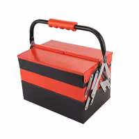 جعبه ابزار فلزی 30 سانتی 3 طبقه آروا 4703