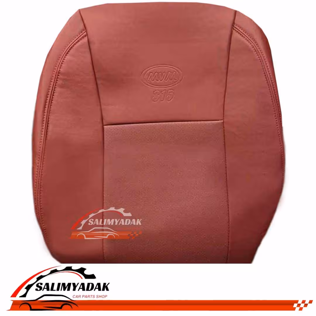 روکش صندلی ام وی ام 315 mvm تمام چرم زرشکی