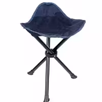 صندلی سه پایه ماهیگیری تاشو دارای کاور و تحمل وزن بالا جنس اصلی باکیفیت کد4