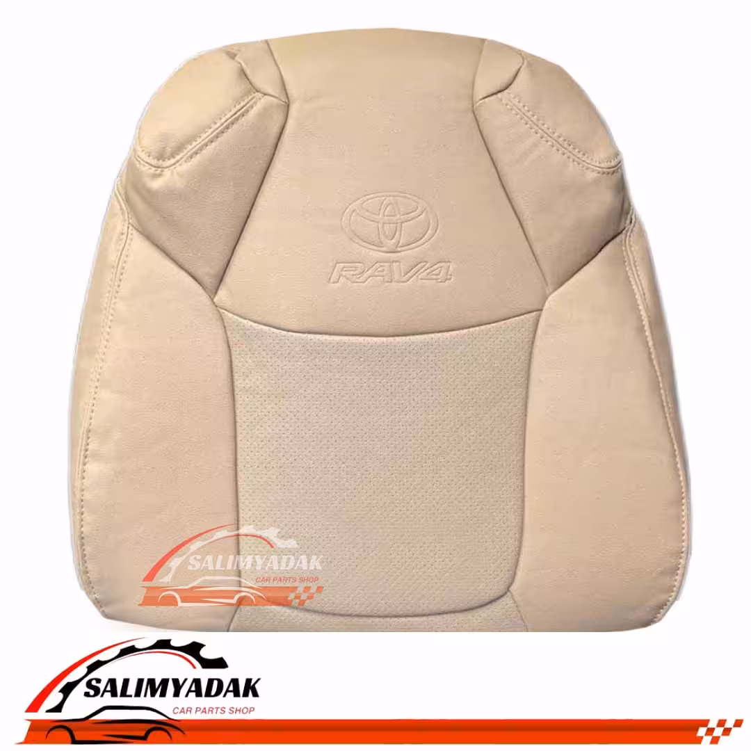 روکش صندلی تویوتا رافور (RAV 4) مدل 2023 و 2024 چرم رنگ کرم