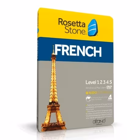 خودآموز زبان فرانسه رزتا استون افرند ROSETTA STONE FRENCH