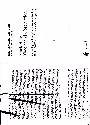 خرید و دانلود نسخه کامل کتاب Black holes, theory and observation