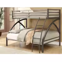 تخت خواب فلزی دو طبقه DS مدل S10