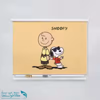 پرده شید اتاق کودک طرح snoopy کد A2957