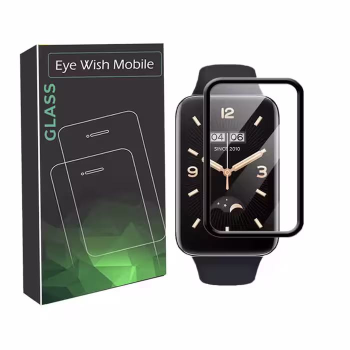 محافظ صفحه نمایش نانو آی ویش مدل PMMA مناسب برای ساعت هوشمند آمیزفیت AMAZFIT BAND 7