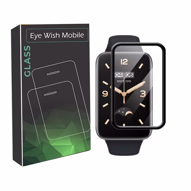 محافظ صفحه نمایش نانو آی ویش مدل PMMA مناسب برای ساعت هوشمند آمیزفیت AMAZFIT BAND 7