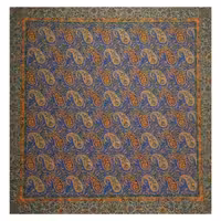 رومیزی مربع ترمه ابریشم کد TRM66