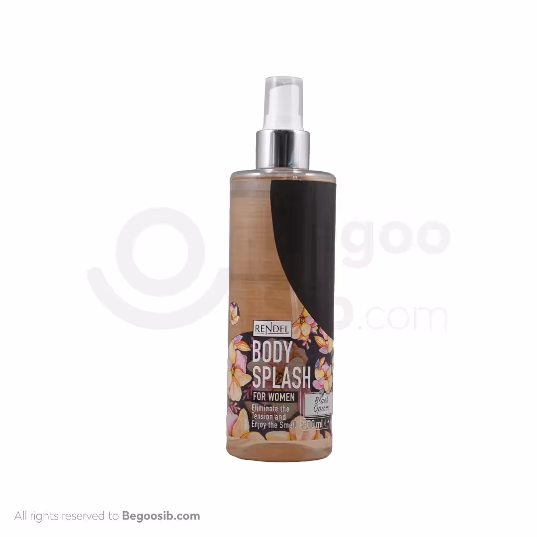 بادى اسپلش زنانه رندل مدل بلک اوپیوم 300 میلی لیتری