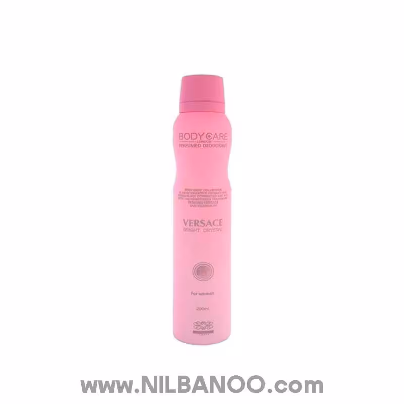 اسپری بدن زنانه بادی کر Body Care مدل Versace Bright Crystal