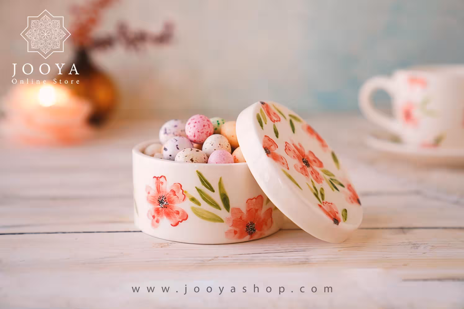 شکلات خوری سرامیکی مدل بهار