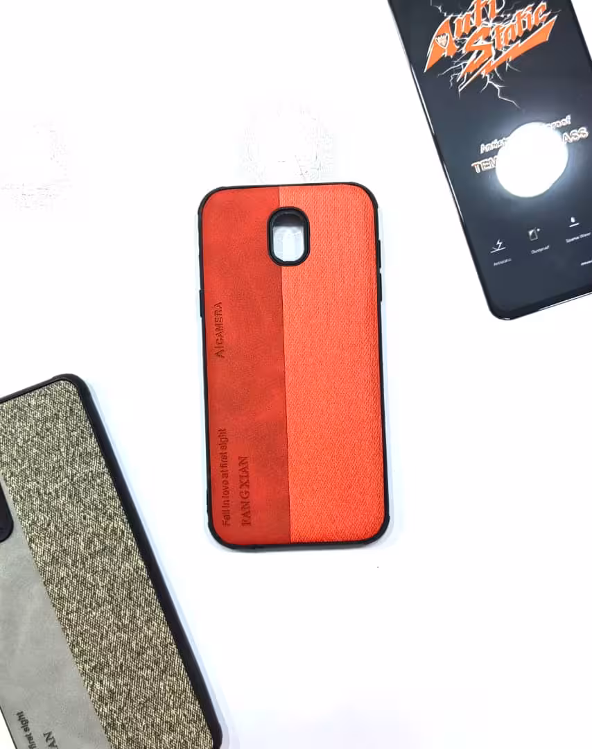 قاب ژله ای طرح چرم سامسونگ J2 primeSamsung j2 prime leather design jelly case