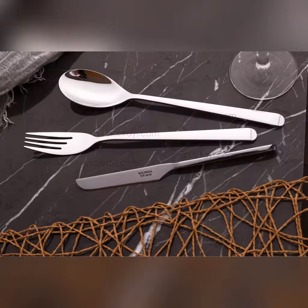 قاشق و چنگال غذاخوری 12 پارچه رولنزا مدل C36