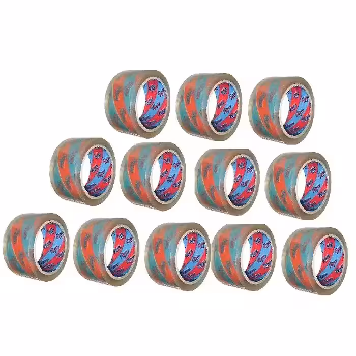 چسب پهن رابو مدل Red Blue عرض 5 سانتی متر بسته 12 عددی