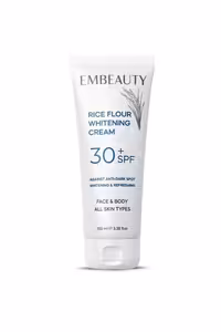 کرم سفید کننده و ضد لک برنج Embeauty حجم 100 ml