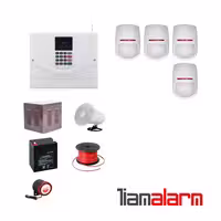 پکیج دزدگیر اماکن با سیم مدل مستر سیم کارتی و تلفنی M930PY4
