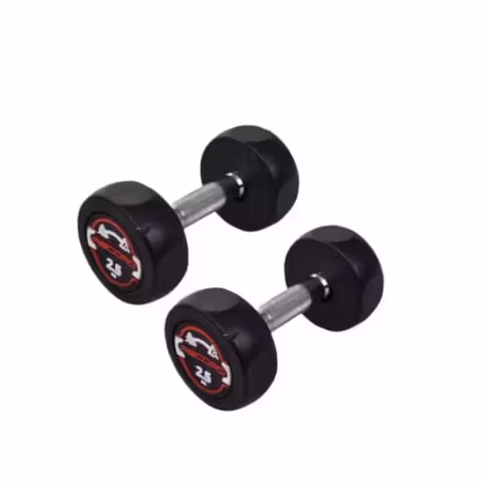 دمبل گرد وزن 2.5 کیلوگرم round dumbbell