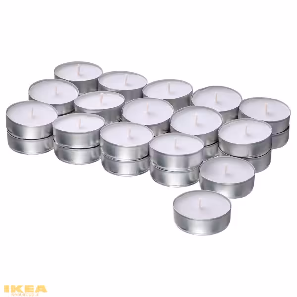 شمع وارمری معطر 30تایی مدل ÄDELTUJA | برند ایکیا | ارسال 15 الی 20 روز کاری