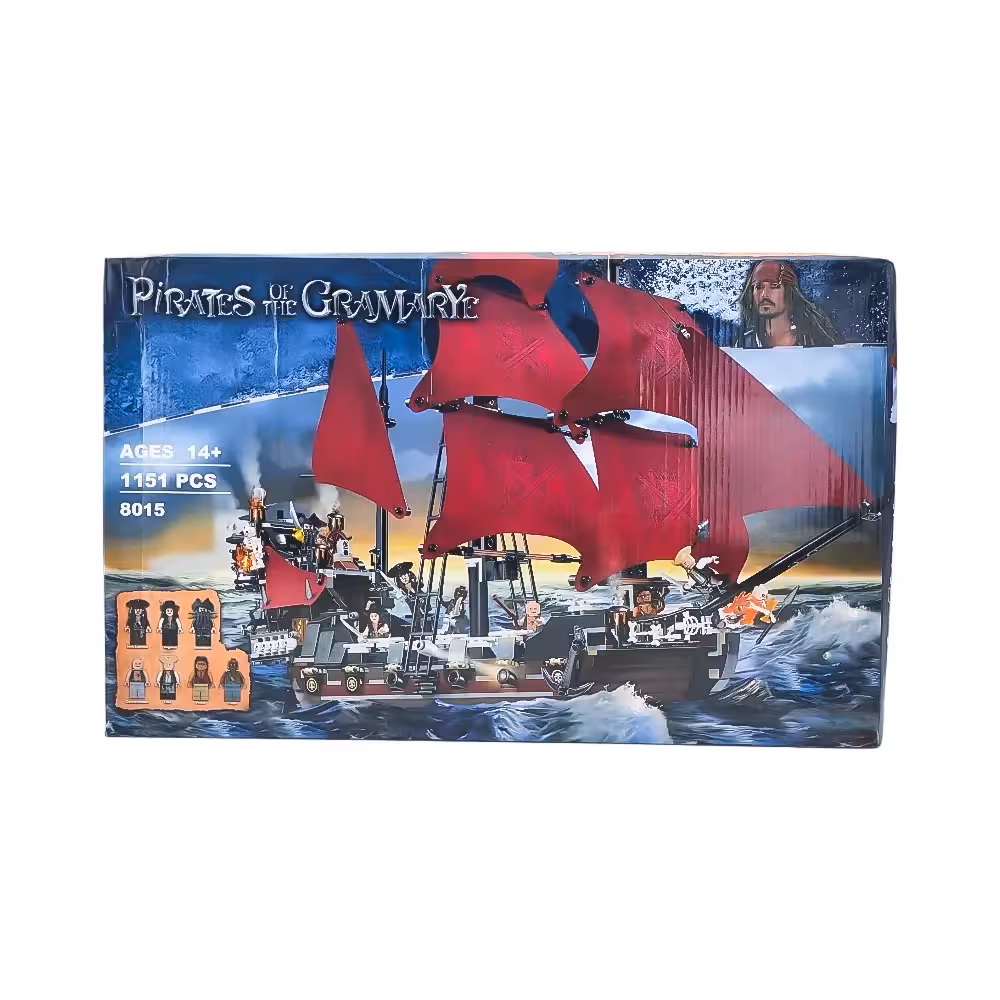 لگو کشتی دزدان دریایی کارائیب 1151 قطعه کد NO.8015
