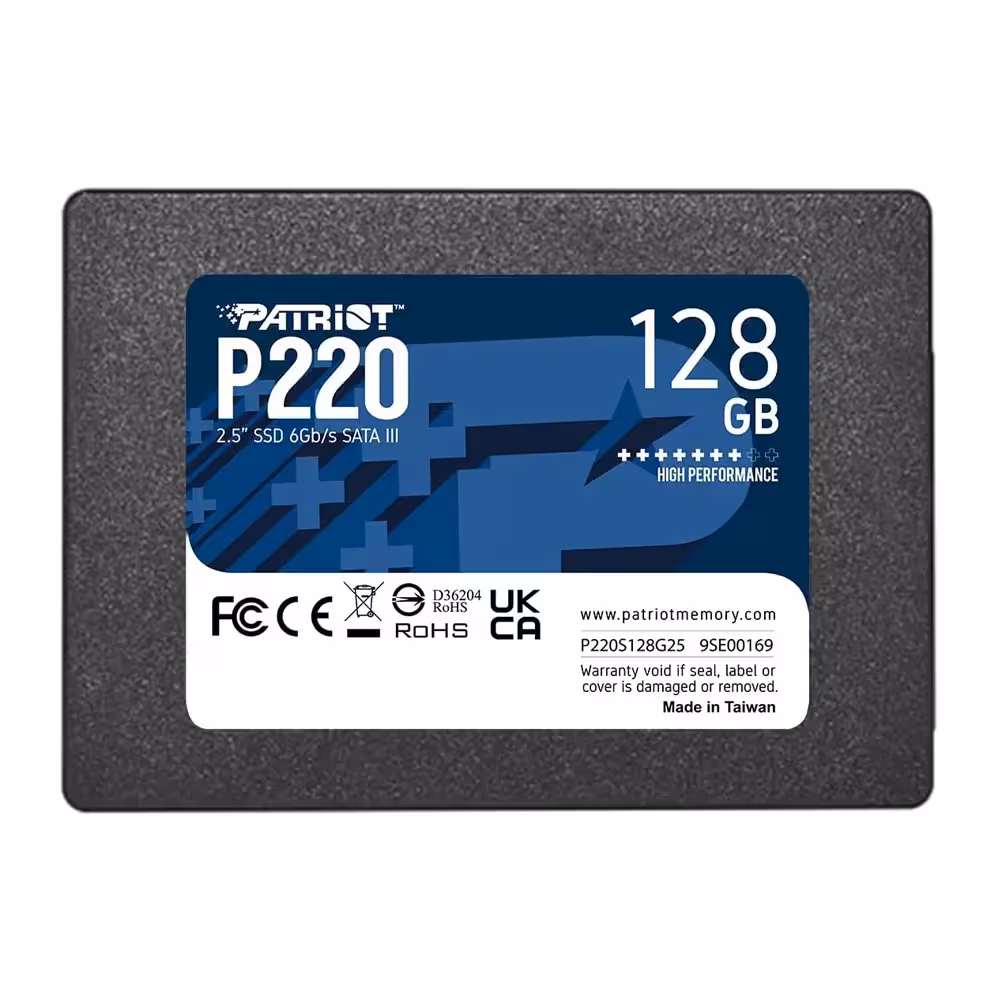 حافظه SSD پاتریوت مدل P220 – ظرفیت 128 گیگابایت