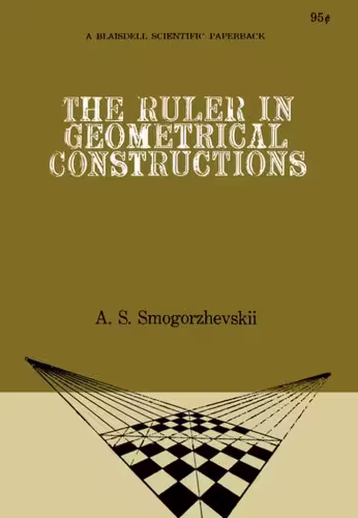 خرید و دانلود نسخه کامل کتاب The Ruler in Geometrical Constructions