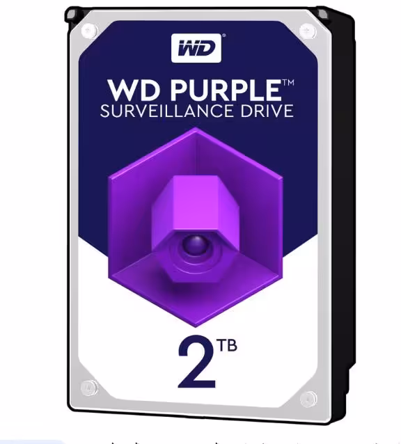 HARD INTERNAL 2TB WESTERN PURPLE کارکرده