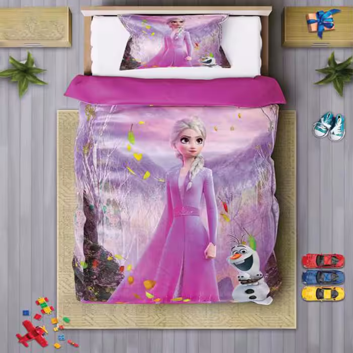 سرویس روتختی دخترانه چیداری مدل 7143