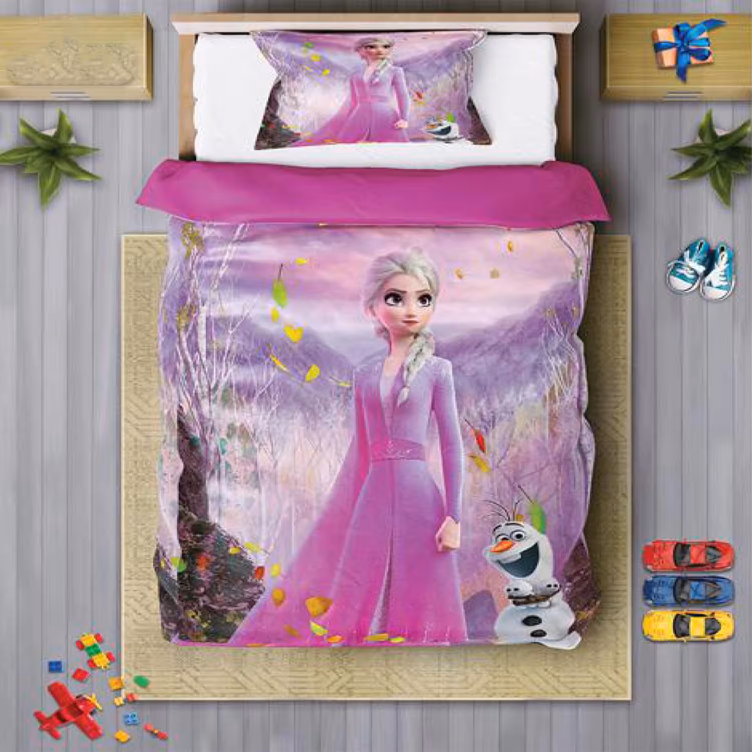 سرویس روتختی دخترانه چیداری مدل 7143