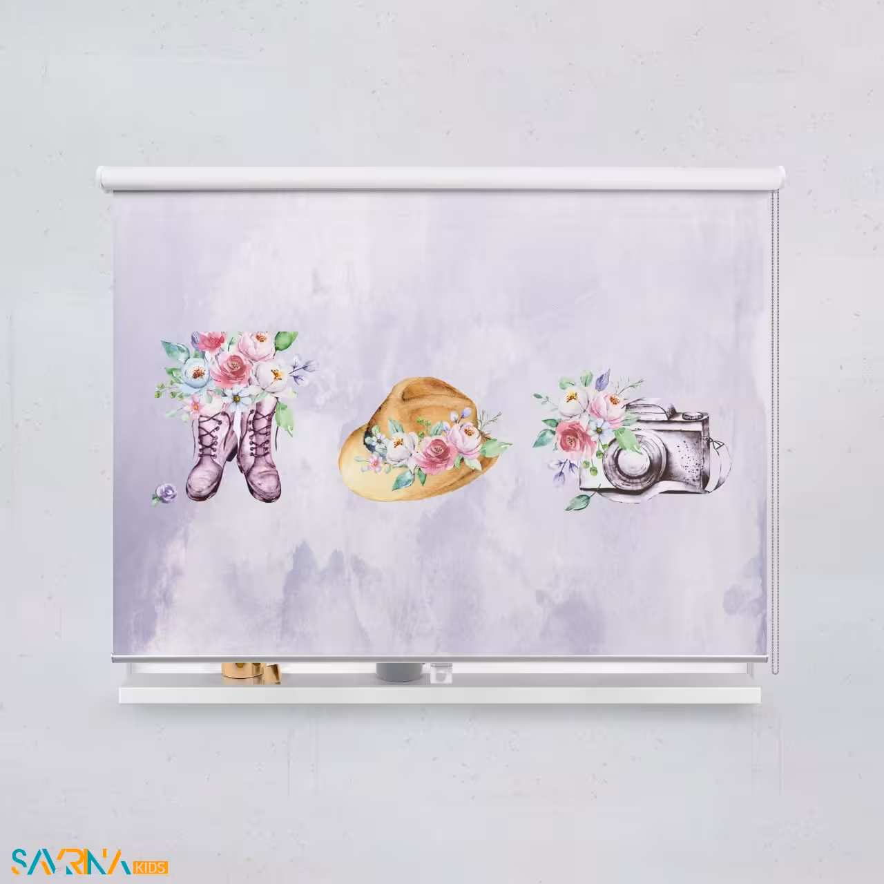 پرده شید بچگانه طرح مدلینگ کد A2761