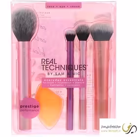ست براش ریل تکنیک (Real Techniques) مدل Everyday Essentials ا - ست براش آرایشی مدل ست براش ریل تکنیک