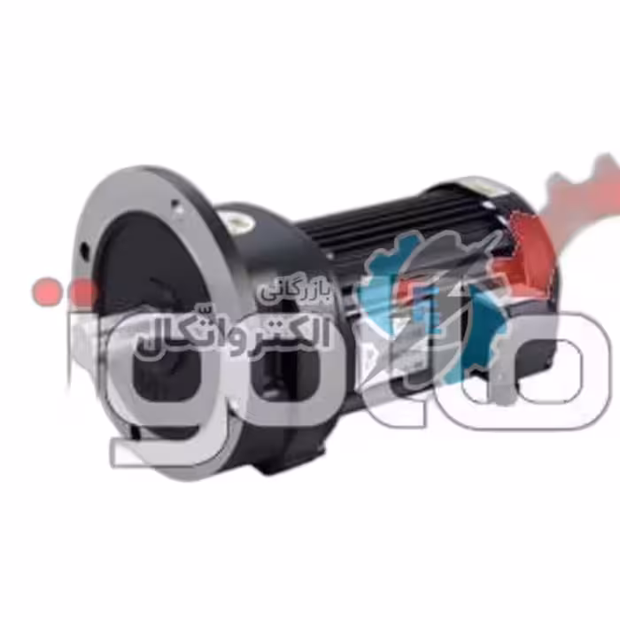 موتور گیربکس 0.75 کیلووات، 93 دور، شفت 28 م.م، سه فاز 380 ولت فلنج دار ساخت SPG کره جنوبی