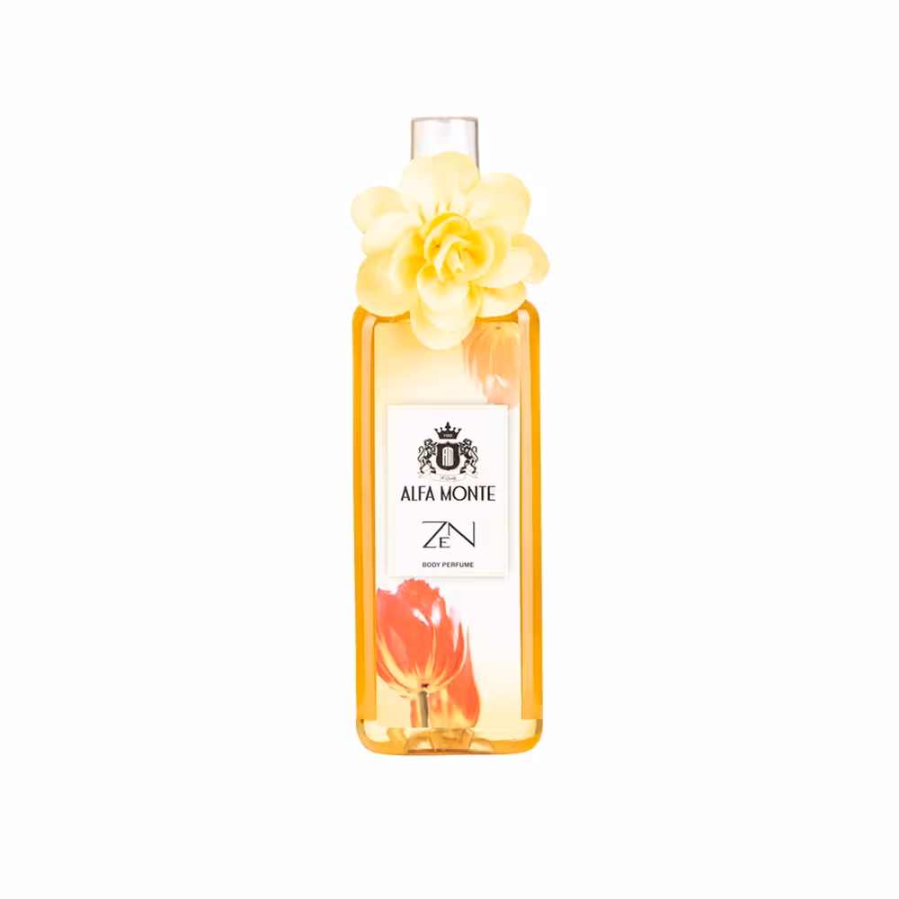 بادی اسپلش زنانه زن آلفا مونته مدل Alfa Monte Zen Body Splash
