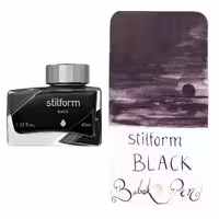 جوهر خودنویس استیل فرم تیلت مشکی STILFORM Tilt ink bottle black