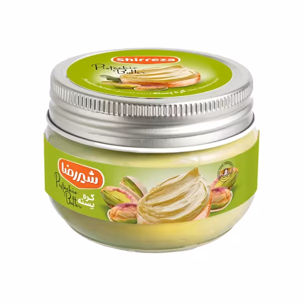 کره پسته 150 گرمی برند شیررضا