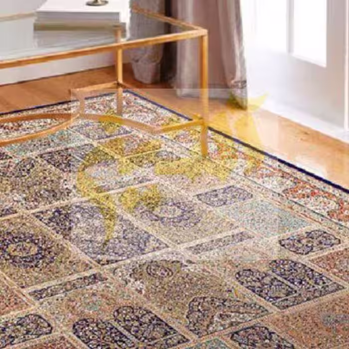 روفرشی کشدار ضد اب مخمل شانل ابریشم کد 524 سایز 6 متری