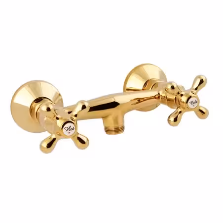 شیر توالت شودر مدل باروک پلاس طلایی